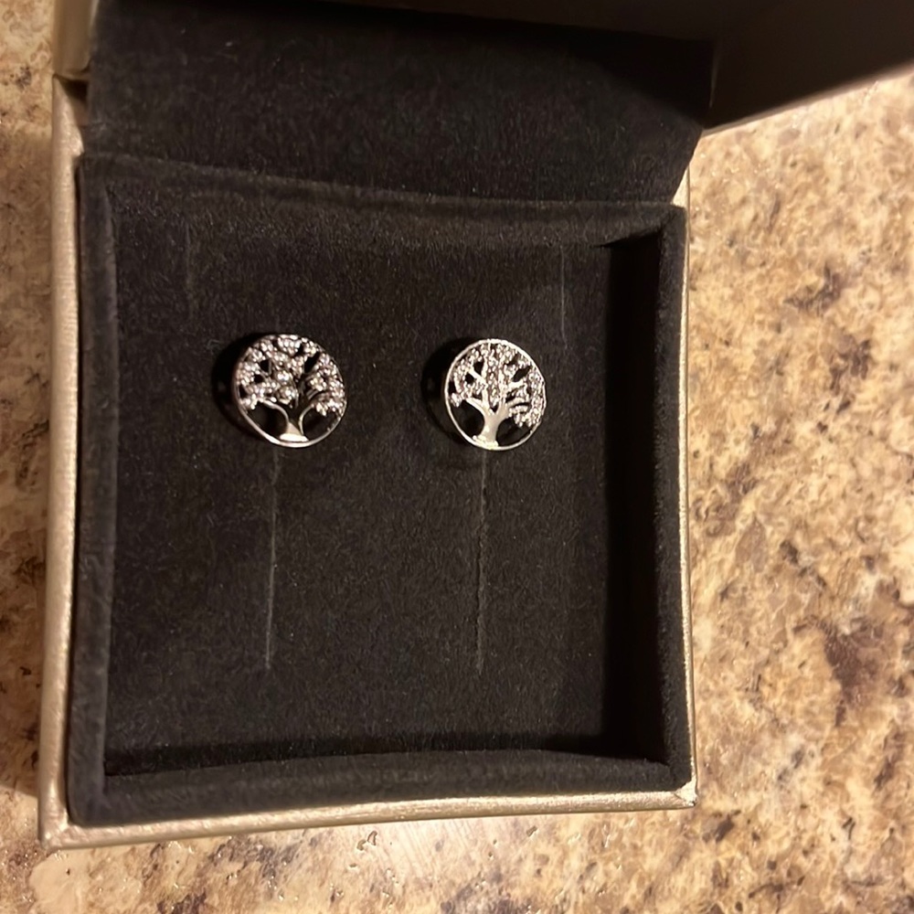 Warren James tree of life earrings